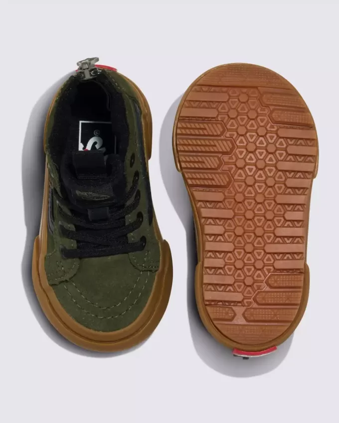 Scarpa Sk8-Hi Zip Gum per bambini