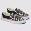 Scarpa slip-on classica a scacchiera Customs