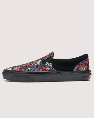 Scarpa slip-on Customs Skate Halloween