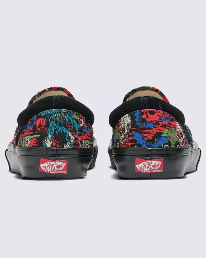 Scarpa slip-on Customs Skate Halloween