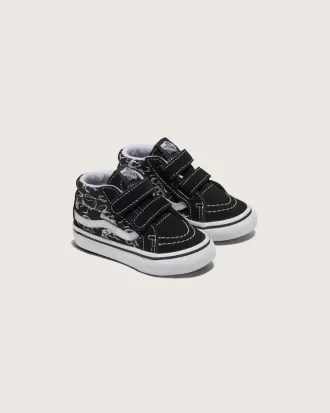 Scarpe Sk8-Mid Reissue V Skeletons per bambini
