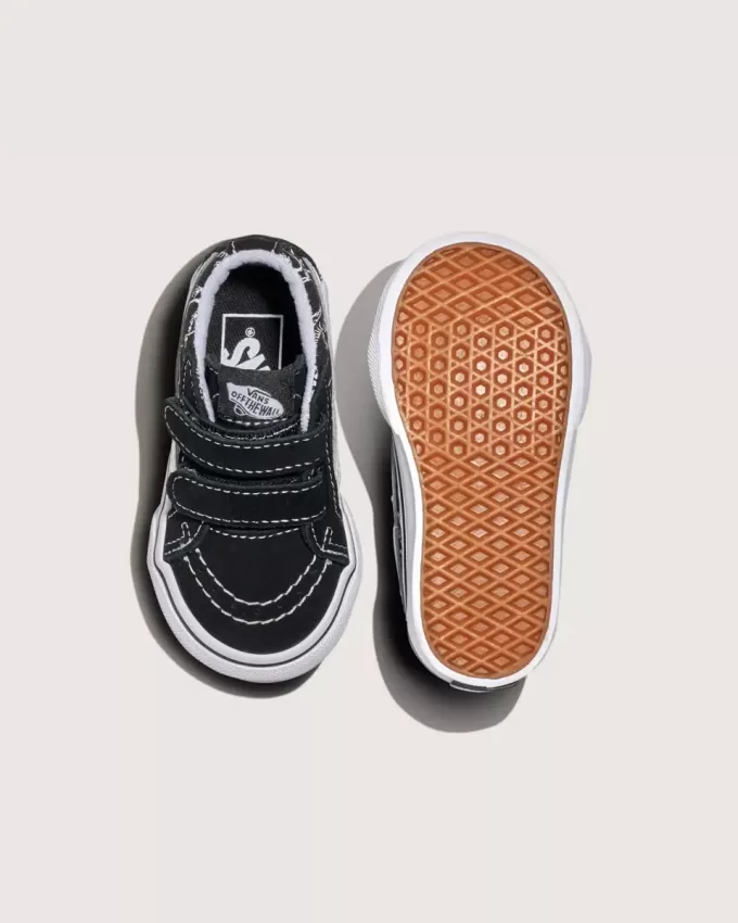 Scarpe Sk8-Mid Reissue V Skeletons per bambini