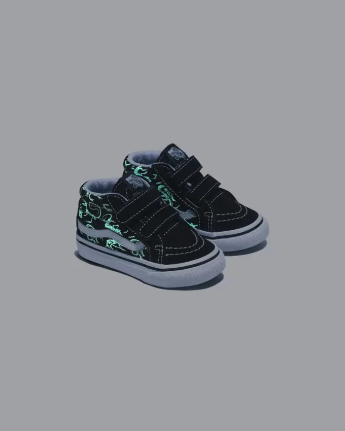Scarpe Sk8-Mid Reissue V Skeletons per bambini