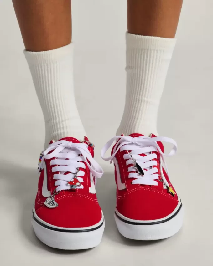 Set di ciondoli per scarpe da ginnastica con perline Vans