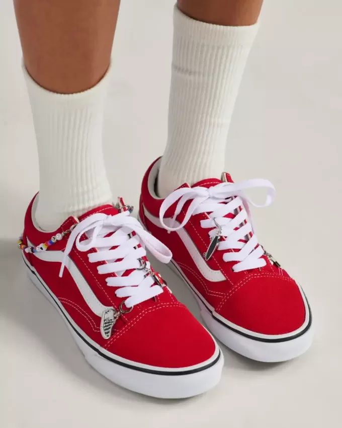 Set di ciondoli per scarpe da ginnastica con perline Vans