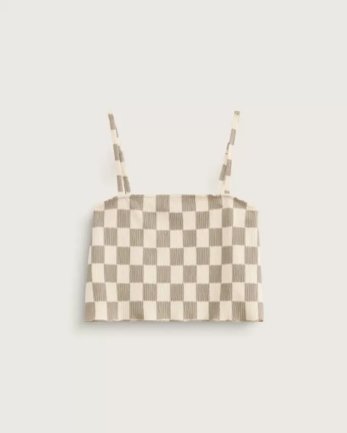 Top a canotta a scacchi Wren